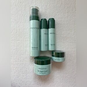 Prestige Cosmetics Skin Care Set Gel Cleanser, Serums & Eye Cream Silk Repair